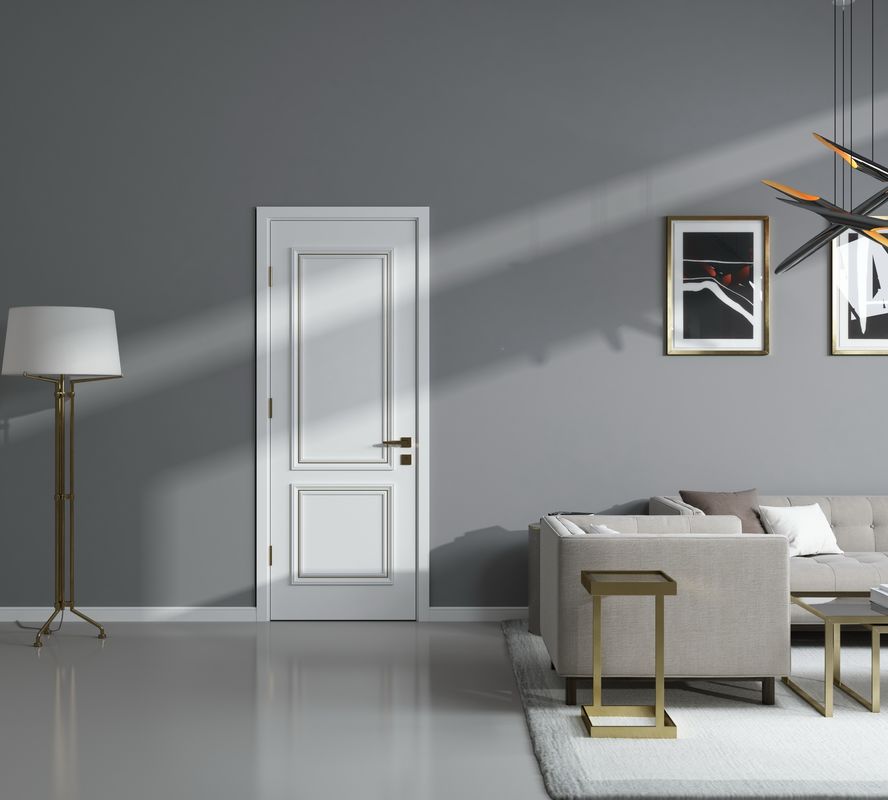 Contemporary Side Opening Wooden Interior Doors for Popular Interior Room