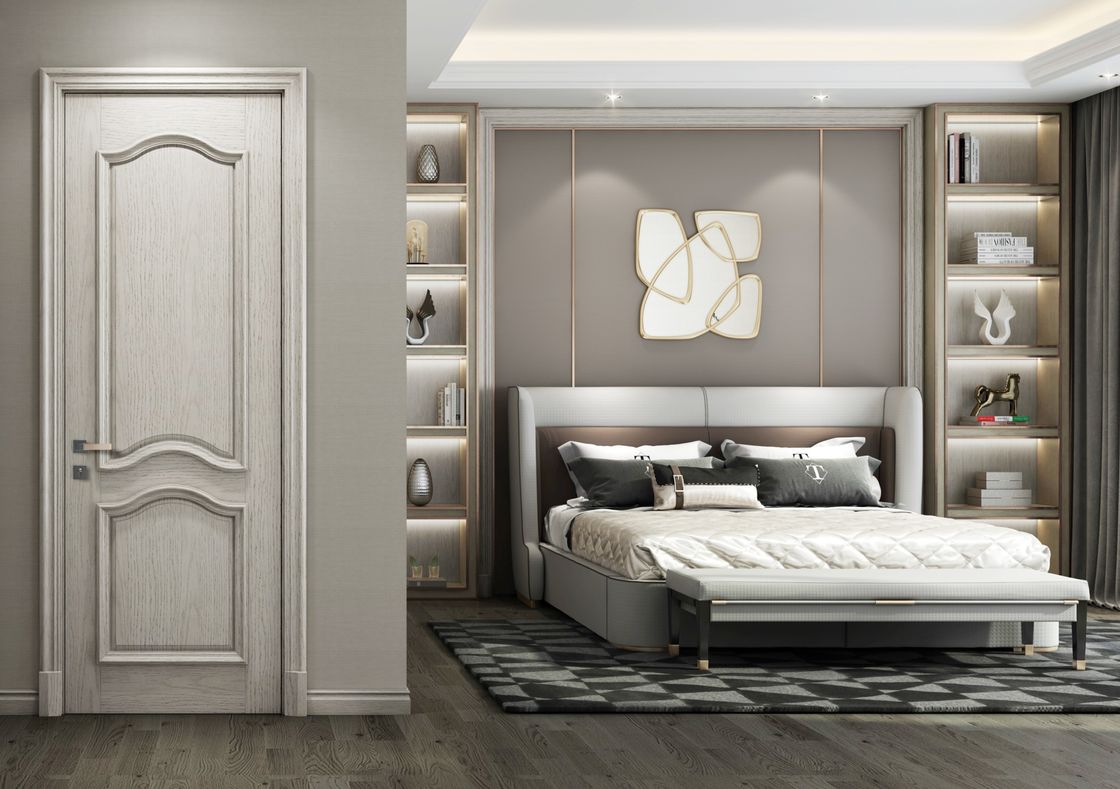 Contemporary Side Opening Wooden Interior Doors for Popular Interior Room