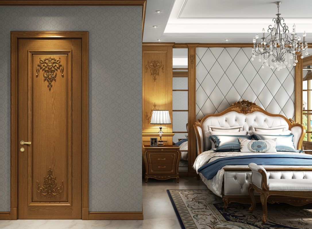 Contemporary Side Opening Wooden Interior Doors for Popular Interior Room