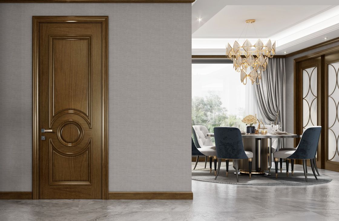 Contemporary Side Opening Wooden Interior Doors for Popular Interior Room