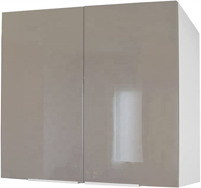 Villa/Apartment Customized Veneer Color Glossy Kitchen Cabinets Door with Durable Finis