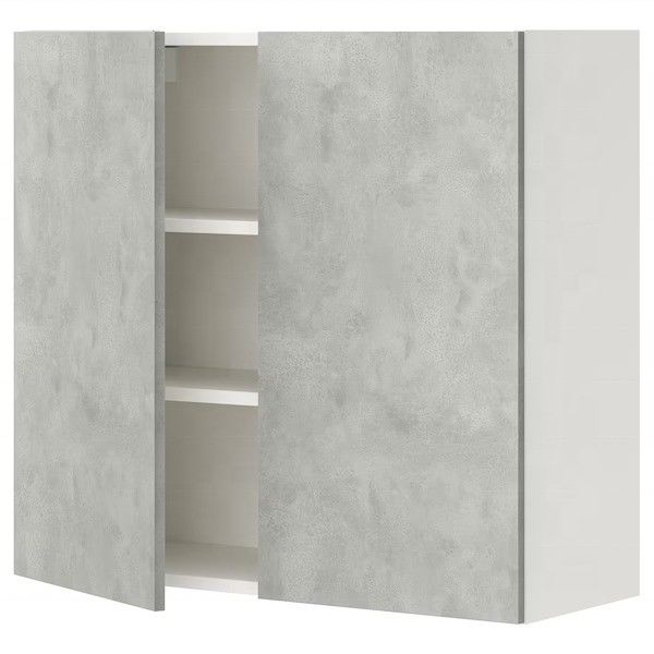 Villa/Apartment Customized Veneer Color Glossy Kitchen Cabinets Door with Durable Finis