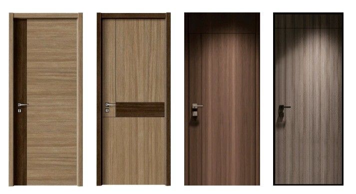 MDF Polymer Interior Doors for Bedroom 2022 YALIG Luxury Custom Waterproof Doors