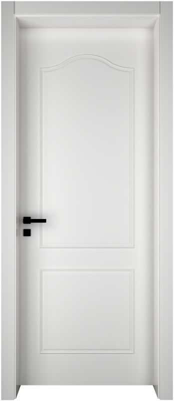 Contemporary Style Side Opening Luxury Custom Interior Doors with Frames Wood in White