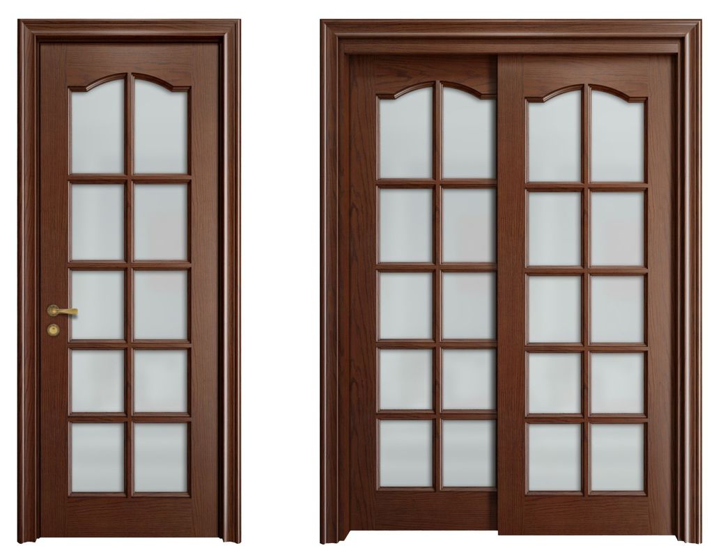 Painting Surface Finishing Wooden Main Material Interior Doors for Custom Luxury House