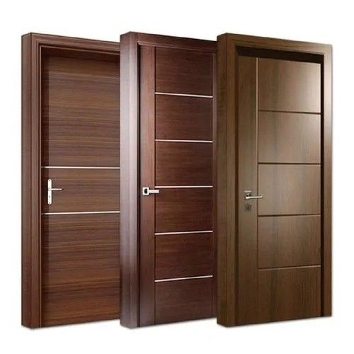 YALIG Modern House Interior Wooden Door with Side Opening and Waterproof Feature