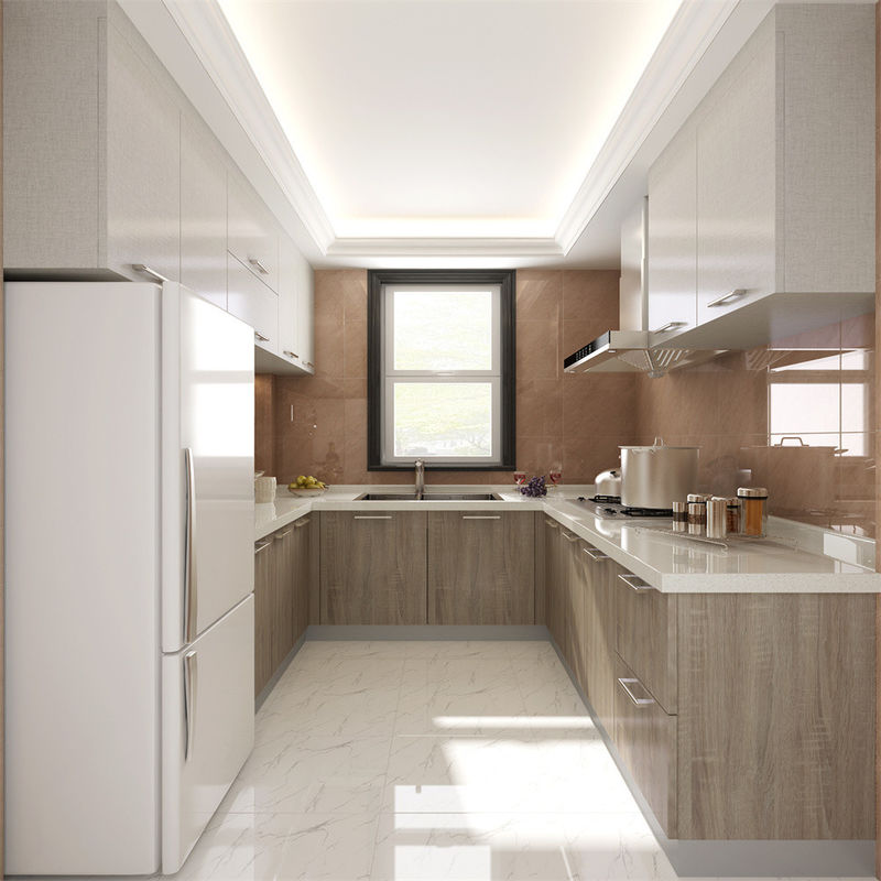 Blum Drawer Accessories for 2022 Gray Kitchen Cabinet in Modern Villa Renovation