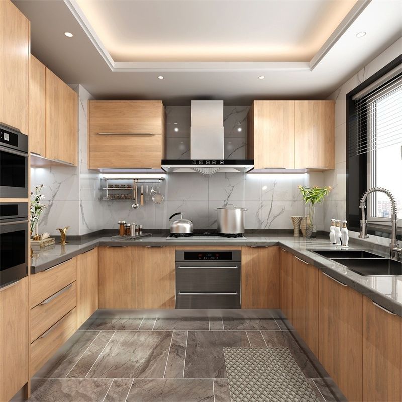 Modernize Your Kitchen with European Style Wood Cabinets and Pull Out Pantry in 2022