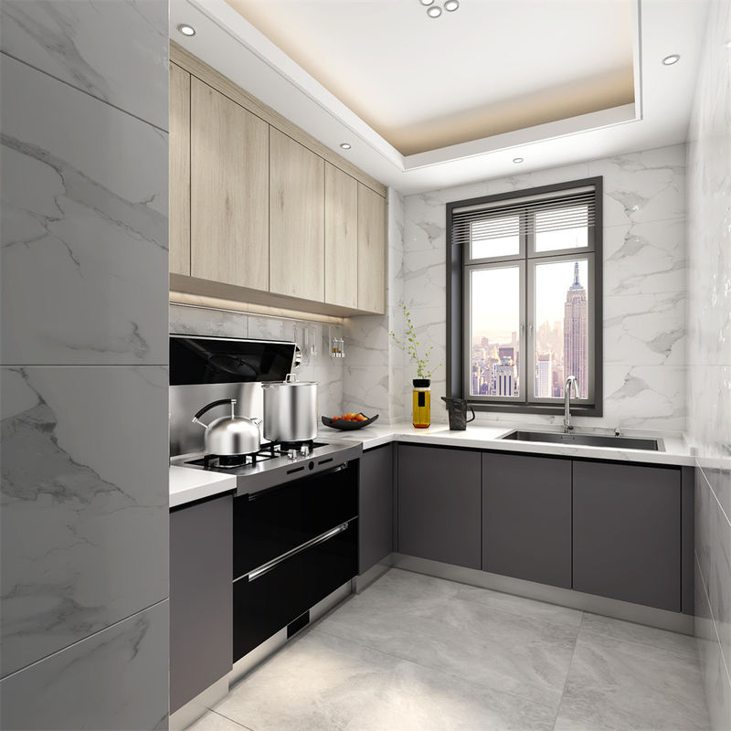Modernize Your Kitchen with European Style Wood Cabinets and Pull Out Pantry in 2022