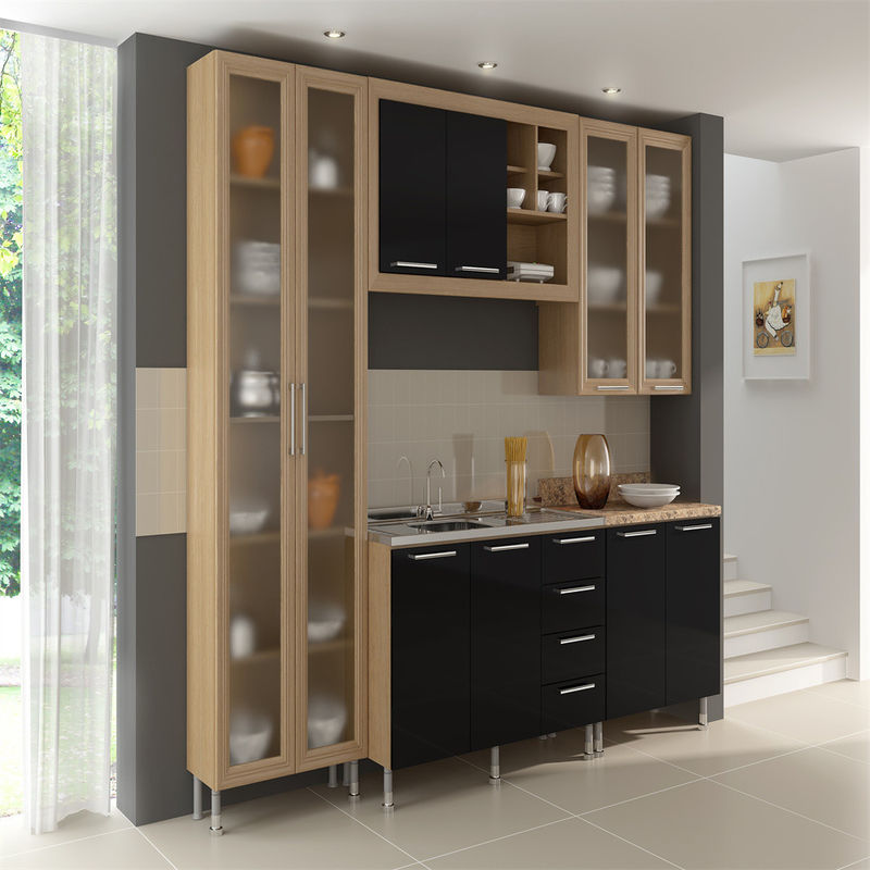 Modular YALIG Italian Style Kitchen Cabinet with Blum Hardware and Toe Kick Accessories