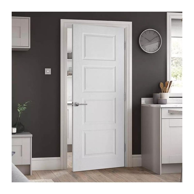 Waterproof Solid Wood Room Door YALIG Modern Design Professional Polymer Interior Doors