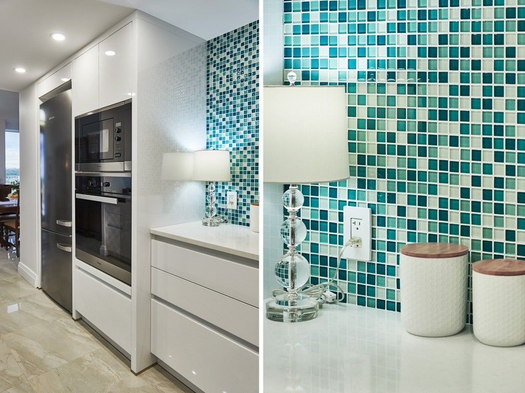 Customized Color Gloss Kitchen Cabinet for Easy Cleaning in Popular Furniture Apartments