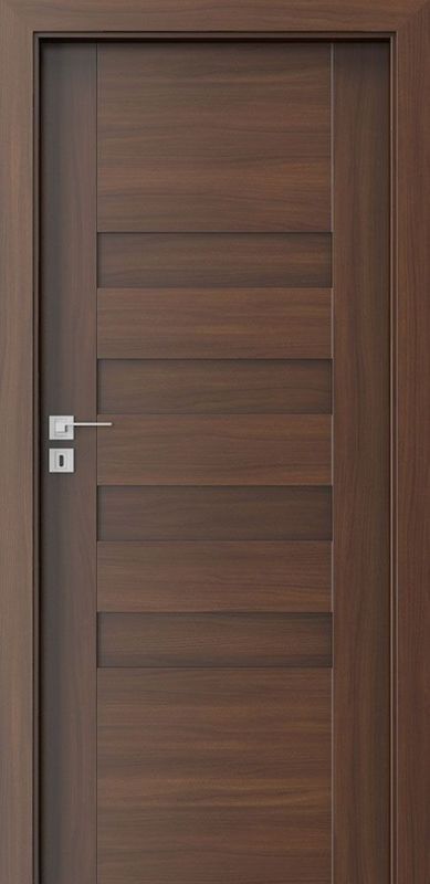 100% Environmental Protection Custom Size Modern Solid Wooden Interior Door for end Home