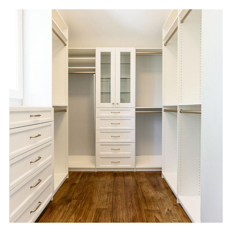 Modern Style Wooden Bedroom Wardrobes for Home Villa Hotel and Apartment at Affordable