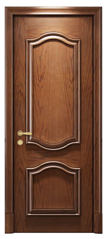 American Style Polymer Door Professional Custom Modern Design MDF Interior Room Door