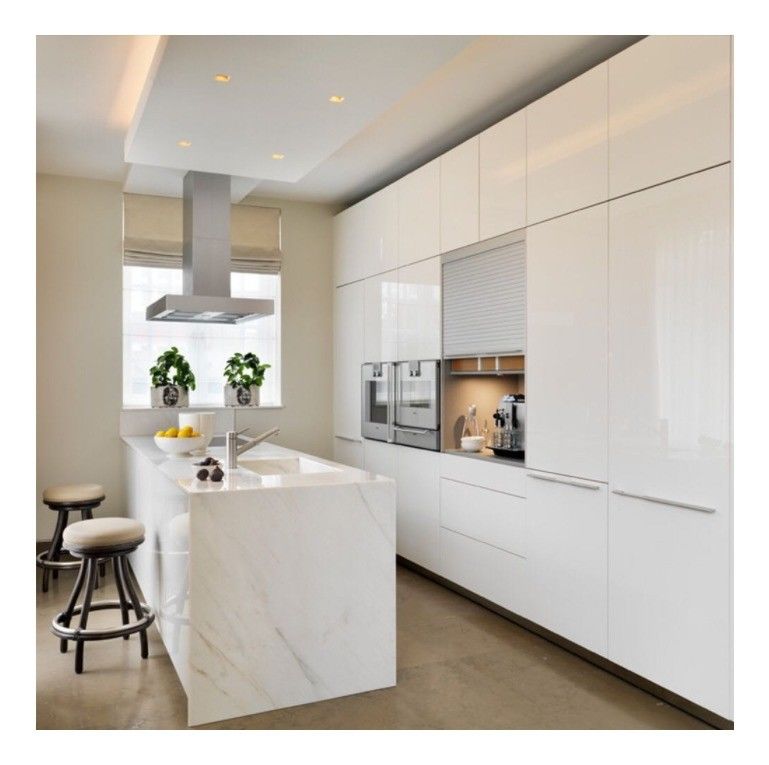 Highly ODM/OEM Customized Veneer Color Modern Wooden Complete Luxury Kitchen Cabinets