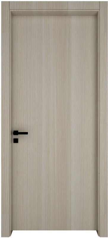 Custom Hotel House Solid Wood Interior Doors with Waterproof Design and MDF Material