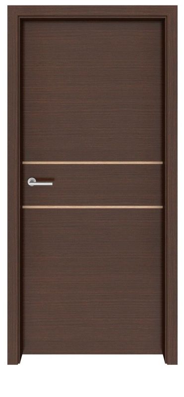 Custom Hotel House Solid Wood Interior Doors with Waterproof Design and MDF Material