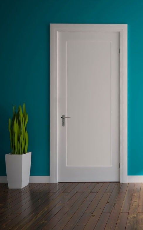 Custom Hotel House Solid Wood Interior Doors with Waterproof Design and MDF Material