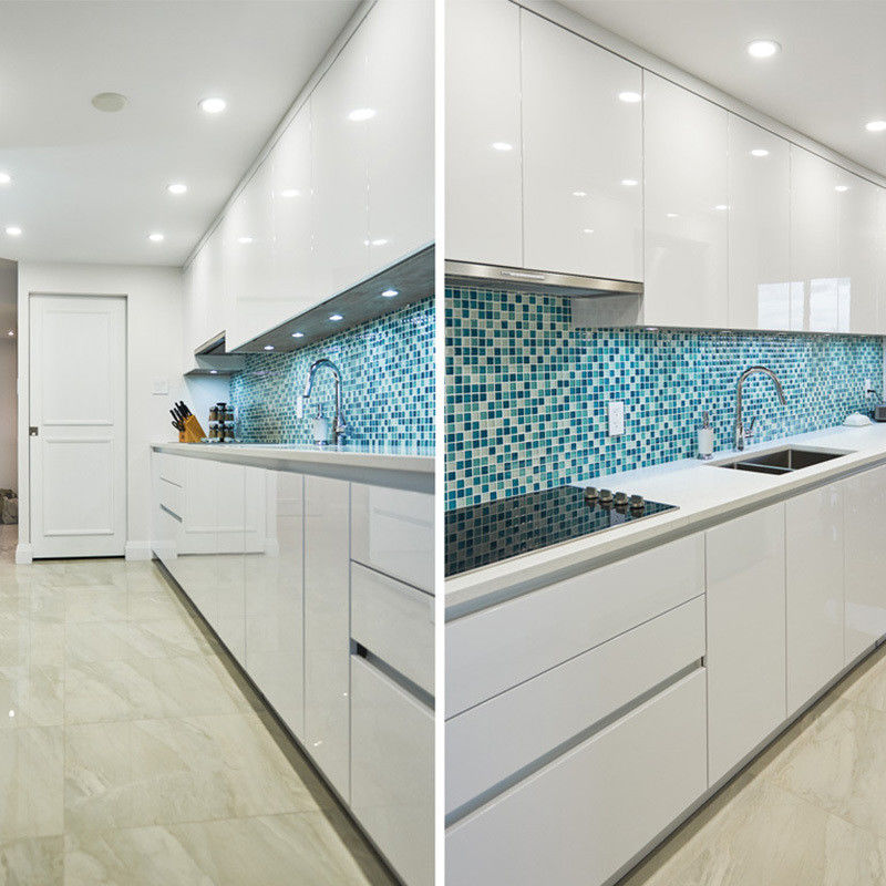 Modern Design Solid Wood Cabinets and Accessories for a European Touch of Luxury