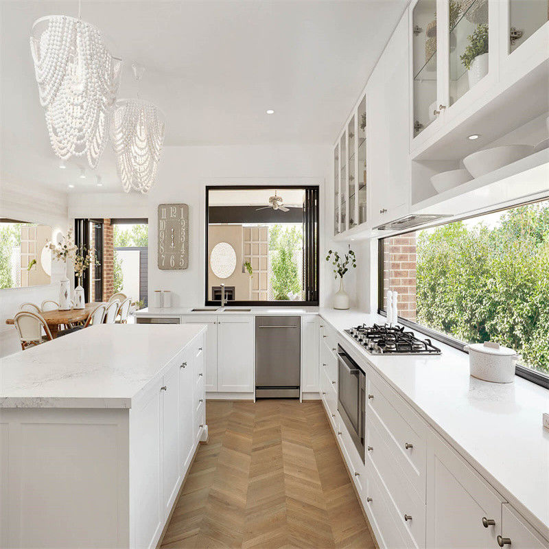 Lacquer Surface Treatment Modern Style High End Kitchen Cabinets for Your Dream Kitchen