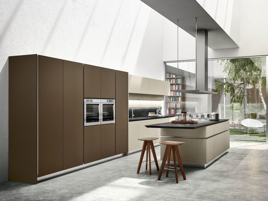 Blum Hardware and Veneer Finish YALIG Smart Wood Shaker Kitchen Cabinet for Apartment