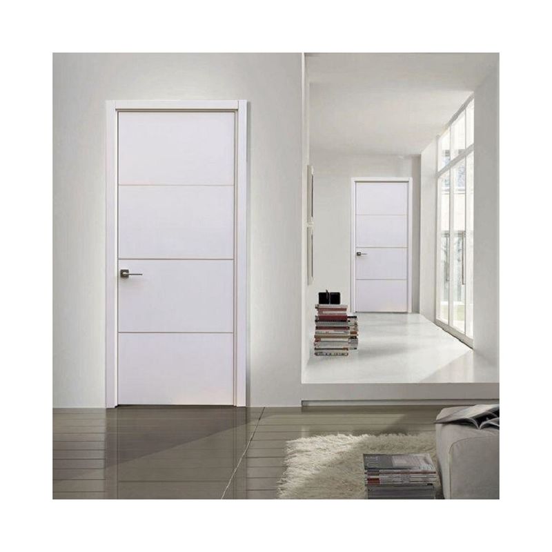 Modern Security Interior Wooden Door Custom Waterproof Veneer Doors for Hotel Design