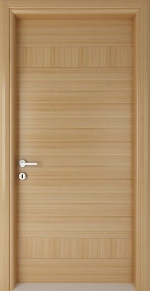 Customized Waterproof Wooden Door for Modern Style Bedroom Interior 190cm-210cm MDF