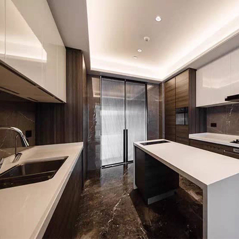 Blum Drawer Equipped Custom Size Luxury Modern Design Waterproof Kitchen Wall Cabinet