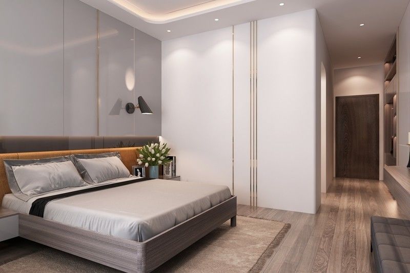 General Dustproof Wardrobe and Storage in MDF Bedroom Set for Home Villa Hotel Apartment