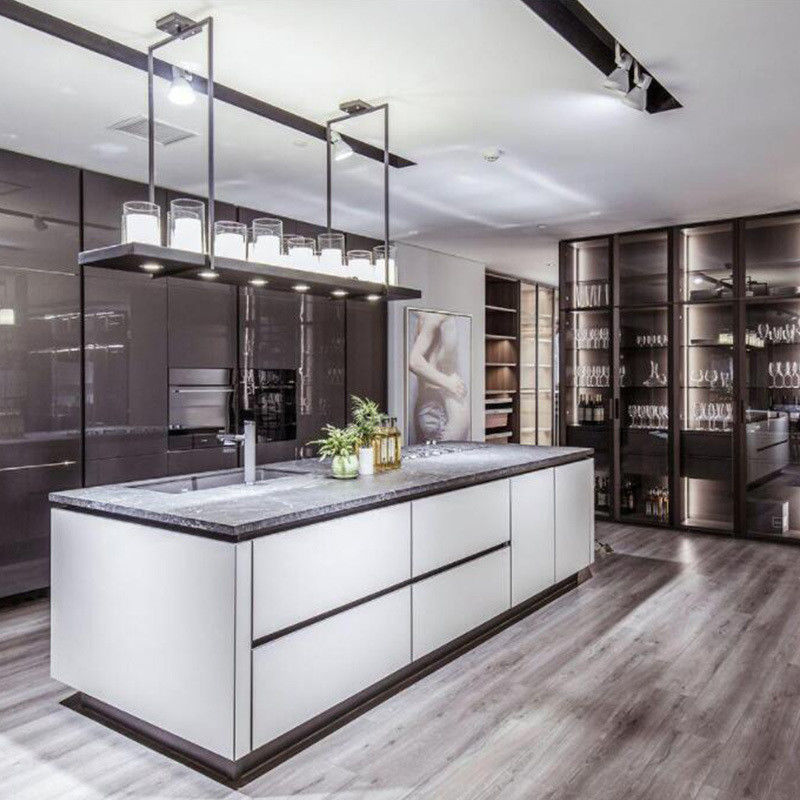 Smart Wood Kitchen Cabinets Advantageous Italian Furniture for Villas and Apartments