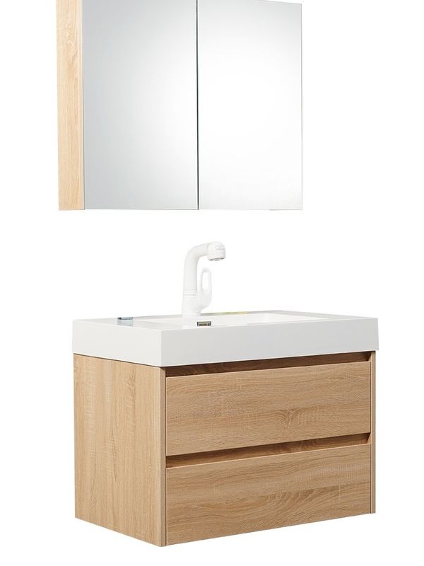 Drawer Slides Hardware High End Custom Bathroom Vanity Set with MR-MDF Carcase Material
