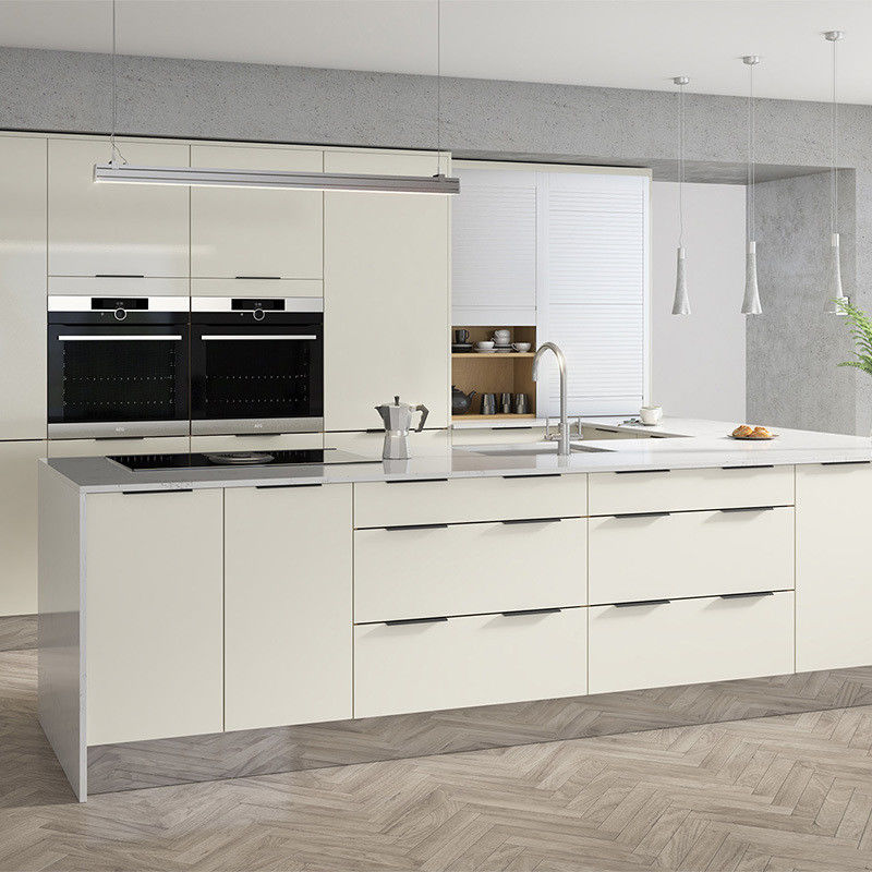 Solid Wood Kitchen Wall Cabinet in Modern Design with Customized Size and Waterproof
