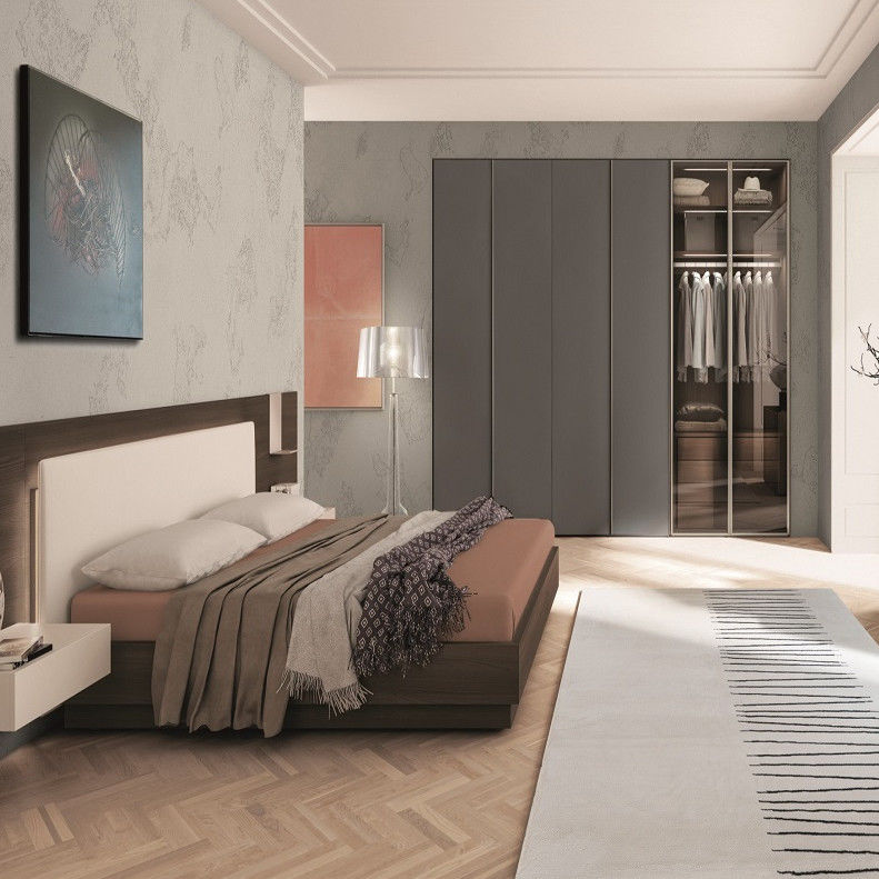 Modern Master Wardrobe Closet European Custom Storage Bedroom Furniture for High End