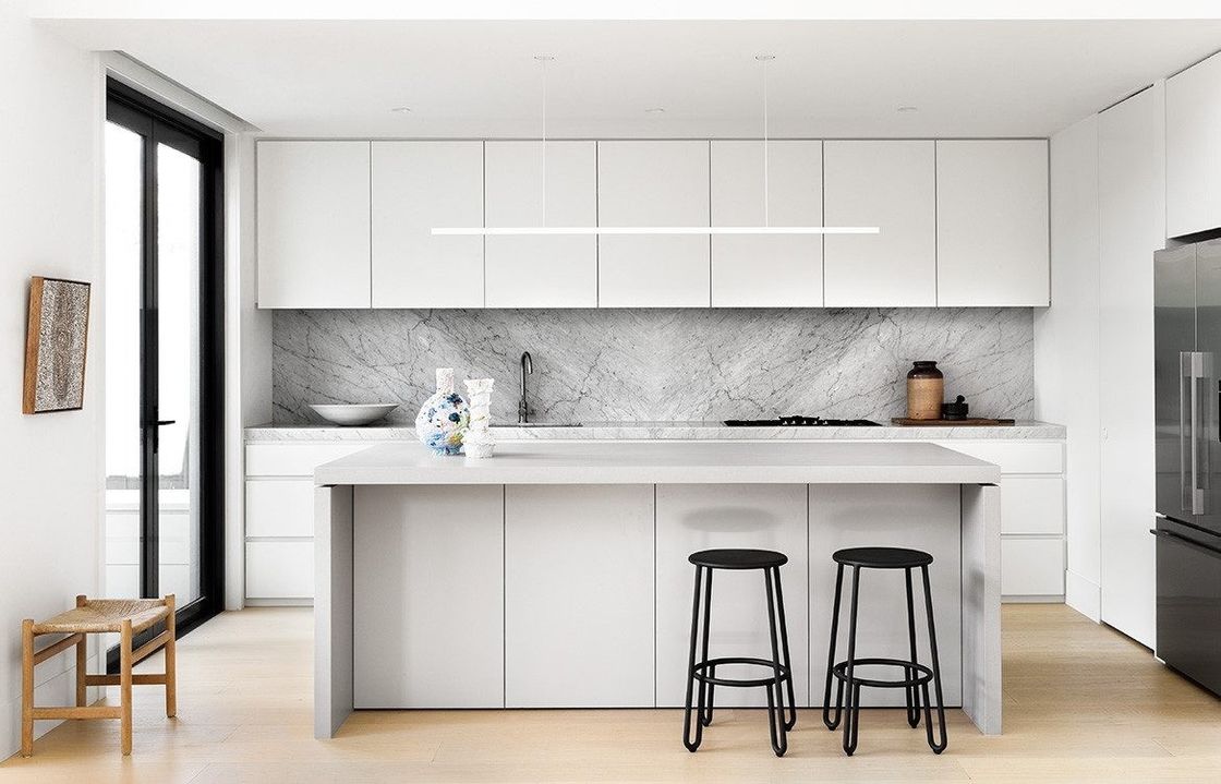 Mdf Modular Asses Modern Cupboard Sets in Veneer Finish for Bunnings Kitchen Cabinets