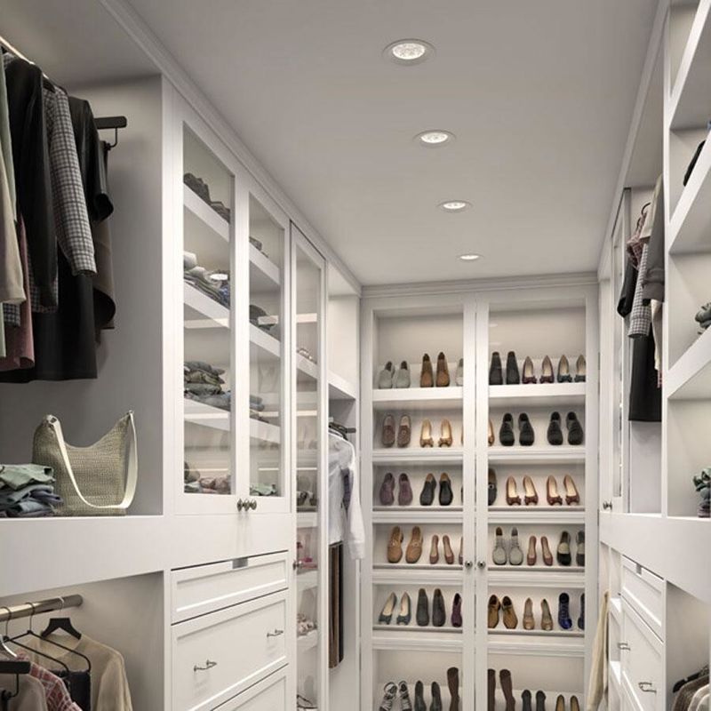 High End Custom Modern Design Wardrobe for Professional Walk-in Closet Organization