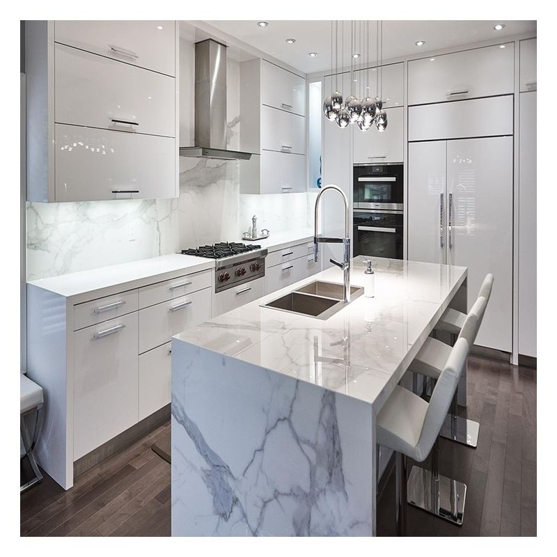Customized Ral Color Chart and CAD/3D Freely Designed Modular Kitchen Cabinet for Home