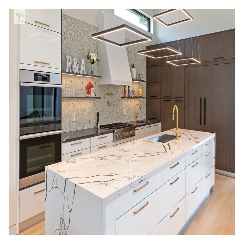 Customized Ral Color Chart and CAD/3D Freely Designed Modular Kitchen Cabinet for Home
