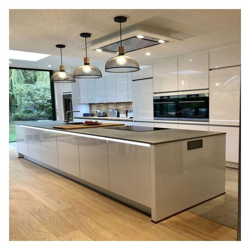 Customized Ral Color Chart and CAD/3D Freely Designed Modular Kitchen Cabinet for Home