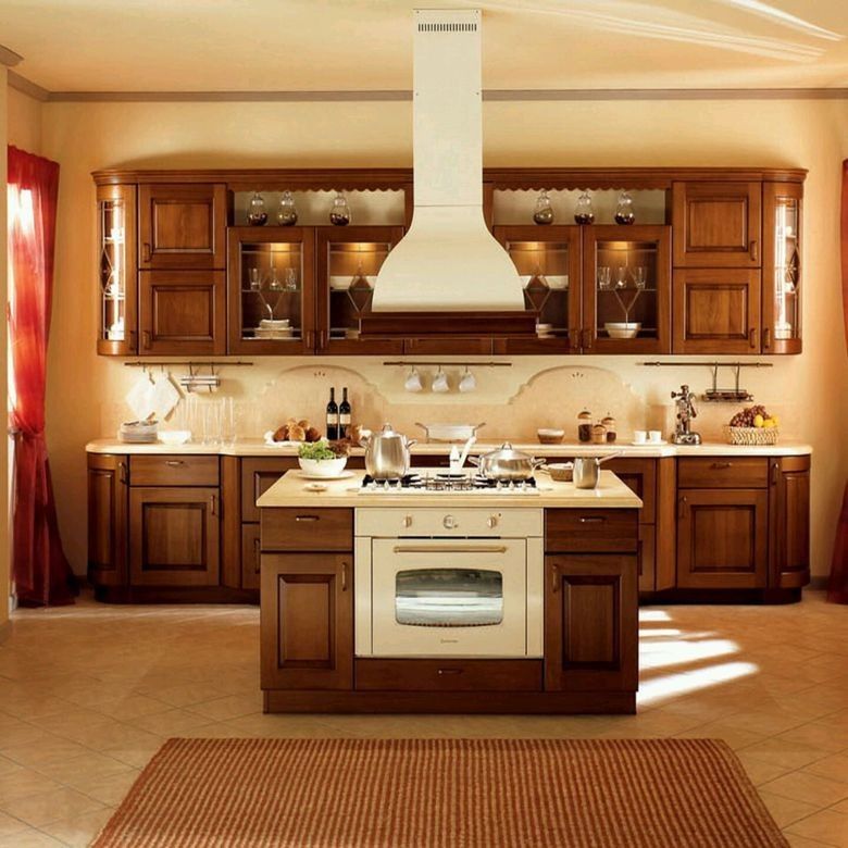 Modern Solid Wood Kitchen Cabinet with PVC Membrane Door Panel and Distinctive Designs