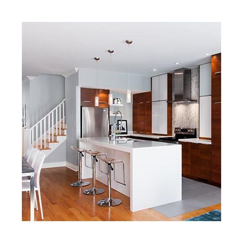 Blum Hardware Customized Size Matte Style Waterproof Kitchen Cabinet Set for Your Home
