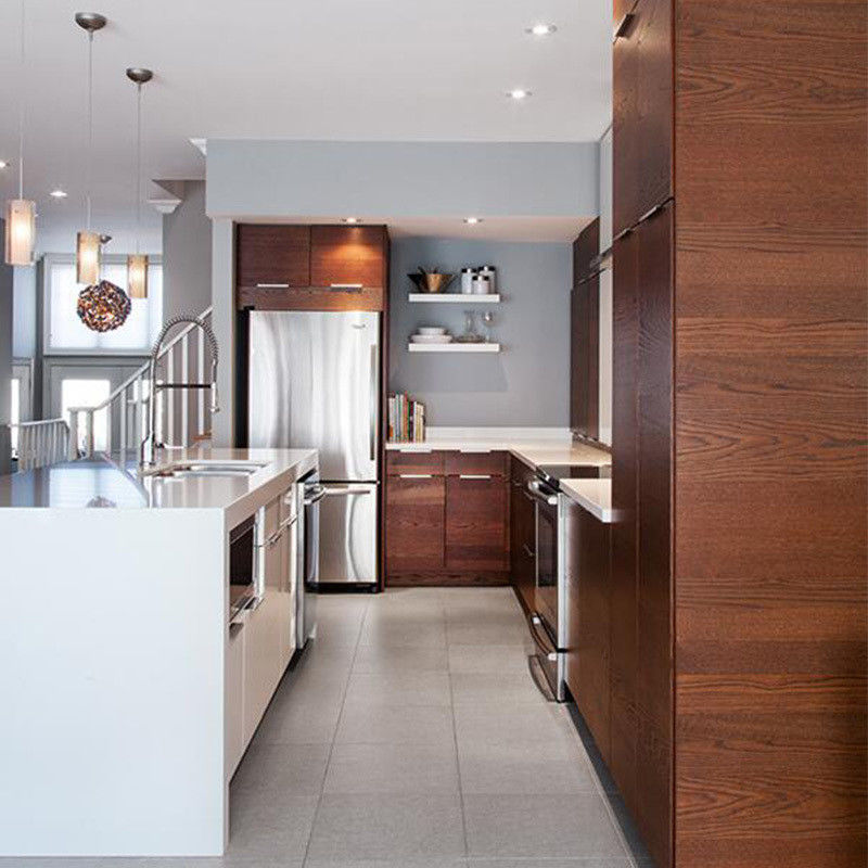 Blum Hardware Customized Size Matte Style Waterproof Kitchen Cabinet Set for Your Home