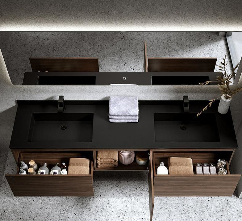 Customized Made European Furniture Corner Dresser with Sink Popular and Good Looking