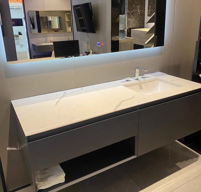 Customized Made European Furniture Corner Dresser with Sink Popular and Good Looking
