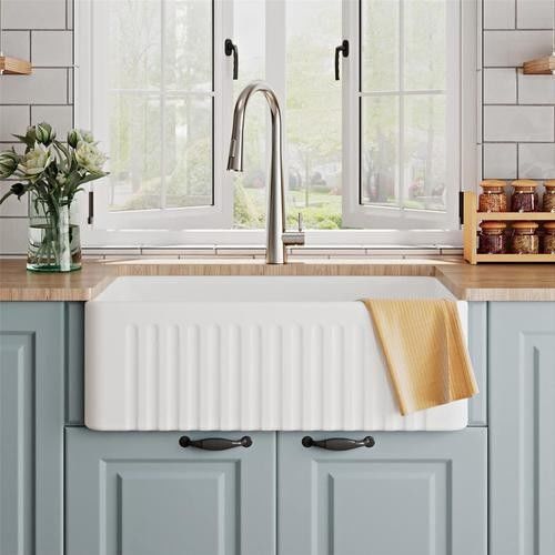 Viet Nam Full Set Kitchen Cupboard with Embossed Mdf Material in Modern Design Style