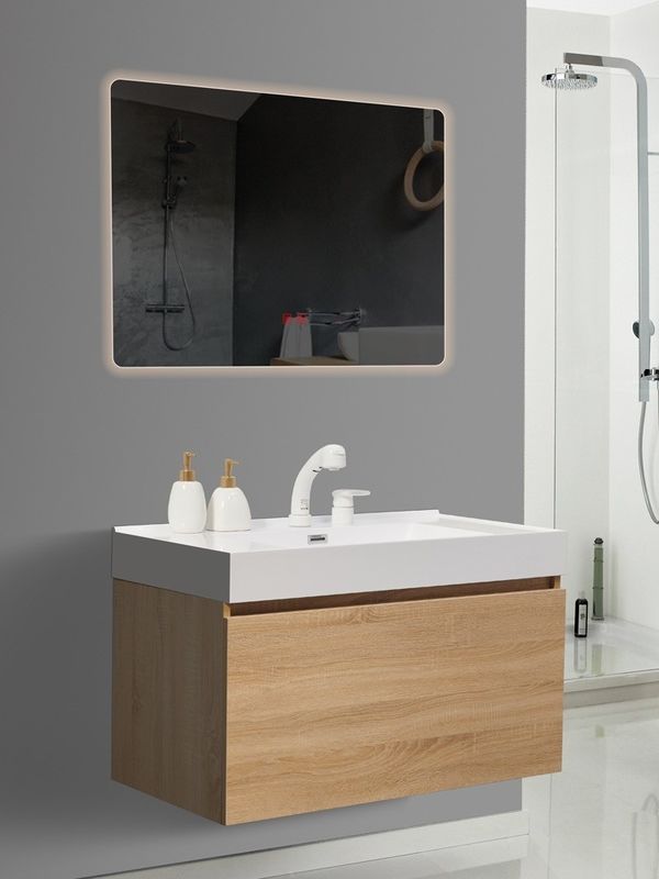 Drawer Slides Euro Style Furniture Wall Hung Double Sink Cabinet Basin Bathroom Vanity Set