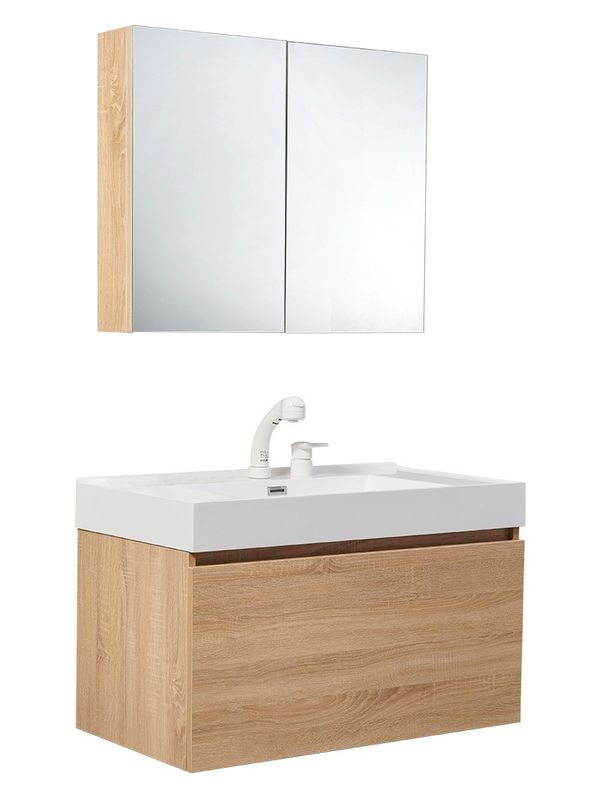 Drawer Slides Euro Style Furniture Wall Hung Double Sink Cabinet Basin Bathroom Vanity Set