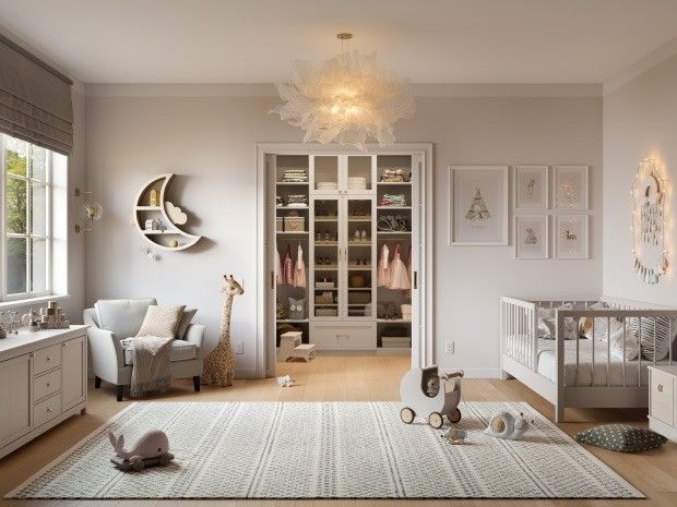 Customized MR HDF Board Waterproof Wooden Wardrobe Set for End Bedrooms from YALIG
