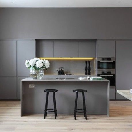 Modular Kitchen Cabinets Customized Veneer Color Wooden Lacquer Kitchen Furniture Set