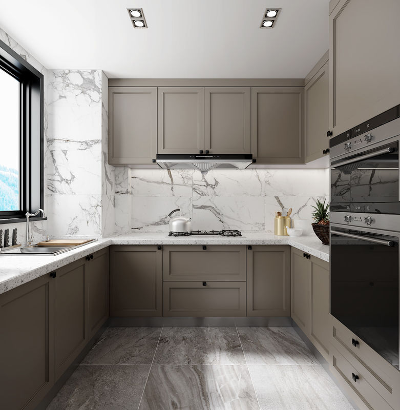 Wooden Cabinets and Quartz Stone Countertops The Perfect Match for Your Home Kitchen